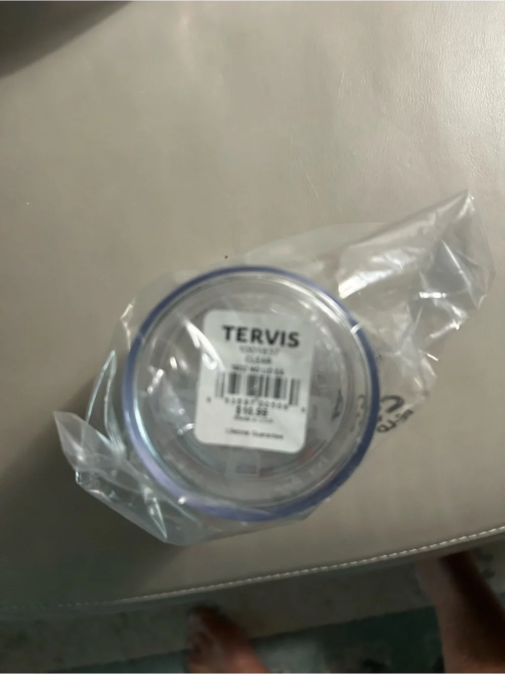 NWT tervis Clear Party Cups Set of 6 - Transparent